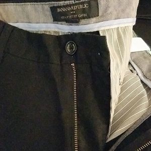 Banana Republic Men's black chino pants